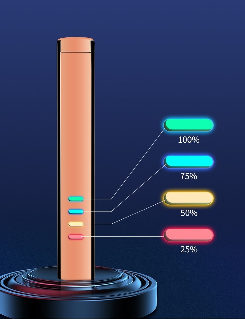 Wholesale Electronic Lighter Wind Proof Ignition Power Display Electric Double Arc Lighter