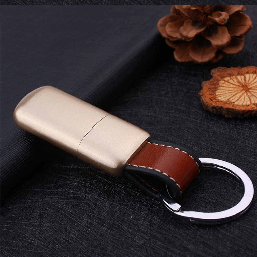 Wholesaler Quality Custom Flint Wheel Lighters Mini Key Chain Refill Metal Lighter