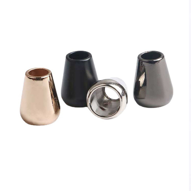 Hot Selling Zinc Alloy Horn Bell Metal Wire Plug Wire End Adjustment Hoodie String Zinc Alloy Horn Bell Clothing Accessories