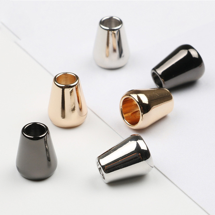 Hot Selling Zinc Alloy Horn Bell Metal Wire Plug Wire End Adjustment Hoodie String Zinc Alloy Horn Bell Clothing Accessories