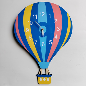 Cartoon Wall Clock for Children's Room Decor