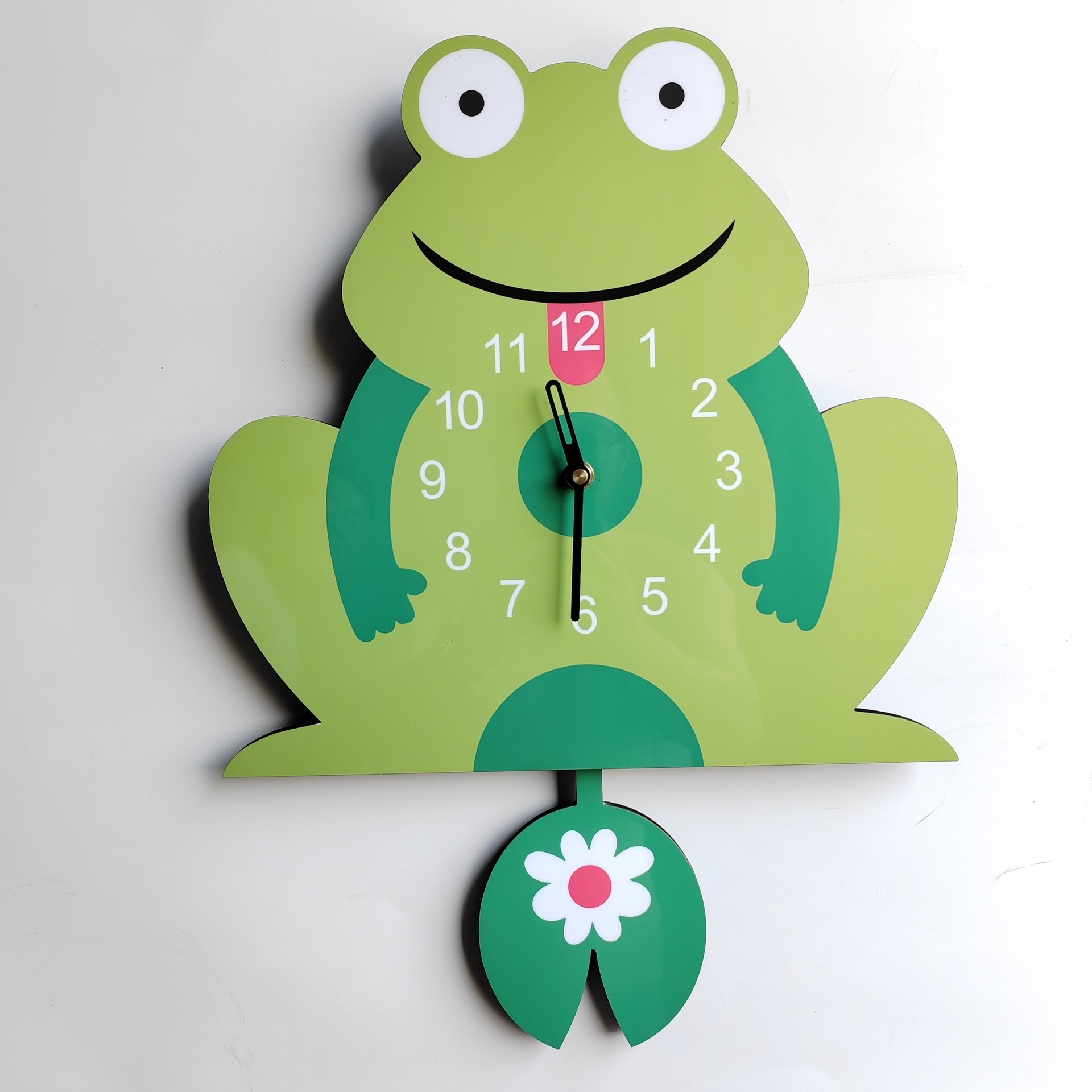 Cartoon Wall Clock for Children's Room Decor