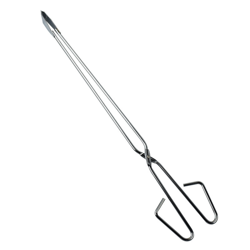 Outdoor BBQ Essential! In-Stock Charcoal Tongs, Extended Fire for Home Stove to Ignite and Handle