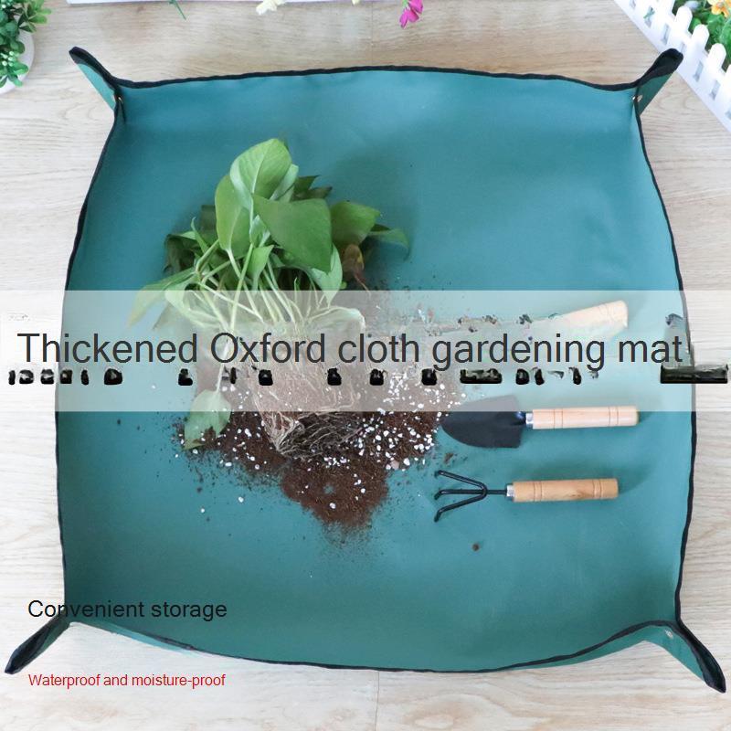 Waterproof Oxford Cloth Gardening Soil Pad for Transplanting Flower Pots with Tools