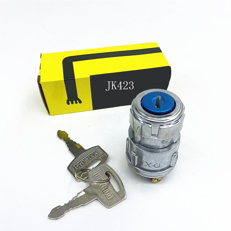 JK423 Key Ignition Switch 3-pin Engine Start Switch For Motorcycle Tractors forklift Agricultural Start Switch