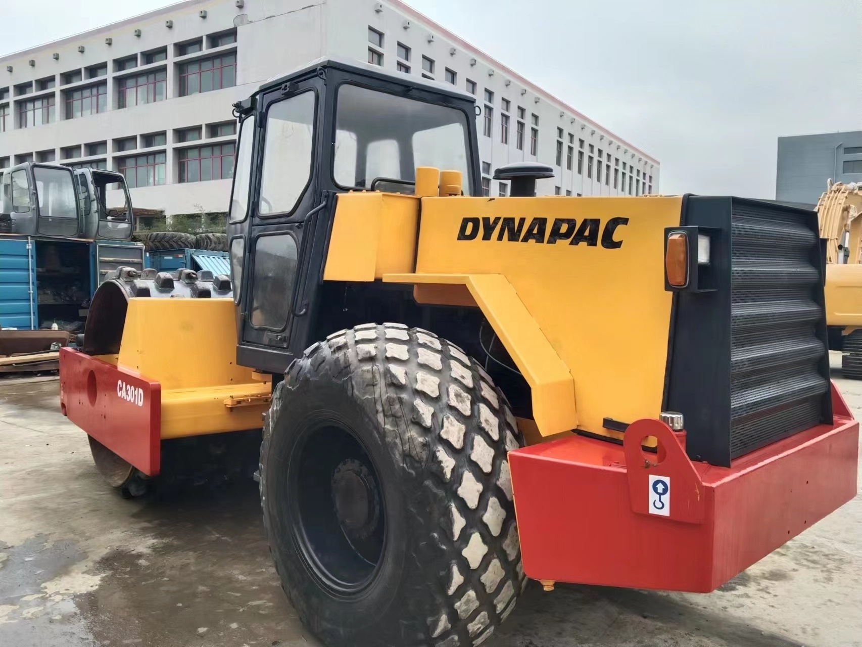 Used Road Roller DYNAPAC CA301D Compactor With Sheep Foot PAD Roller