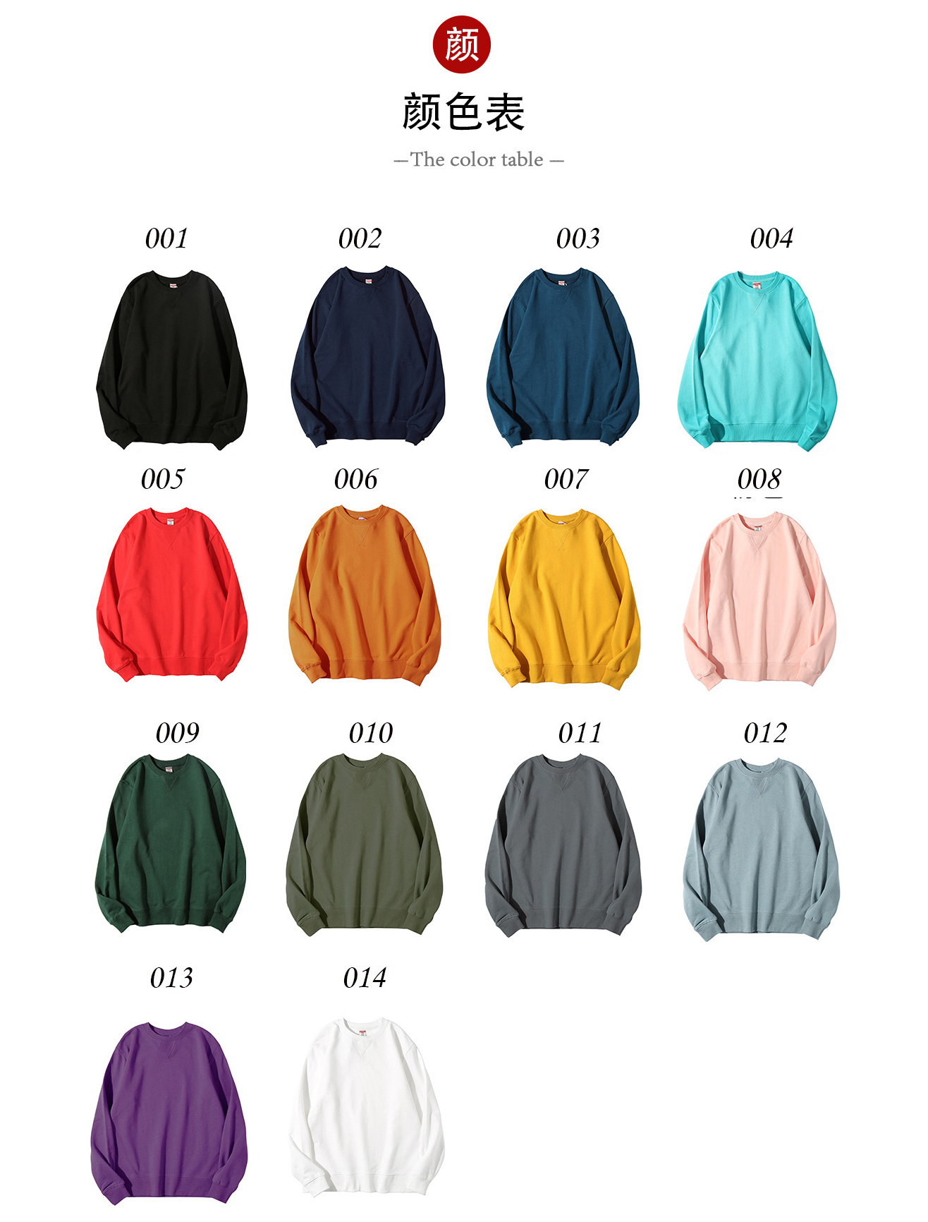 Wholesale Custom Premium Plain Sweater 100% Cotton Sweat Shirt Printed Graphic Embroidered Logo Pullover Men Crewneck Sweatshirt