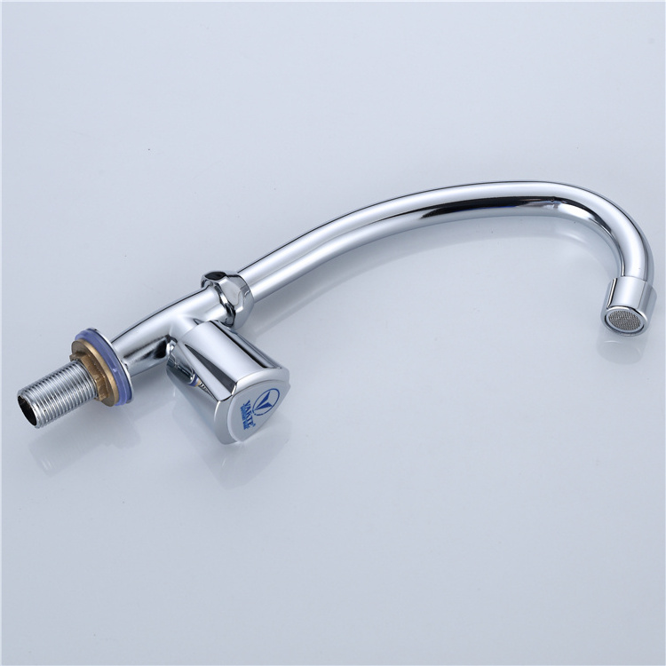 380g  VARTE  201SS hose with zinc alloy body  and  zinc alloy  handle full brass cartridge  single cold  vertical faucet