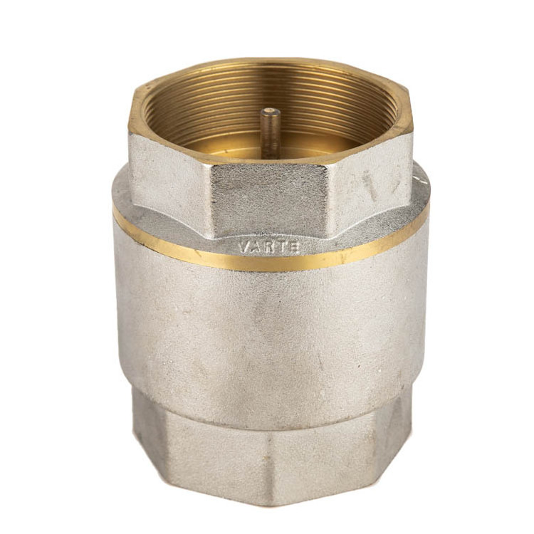 Professional 1/2 - 3 Inch Water Use Brass In line Spring Swing One Way Check Valve for Potable Water Service