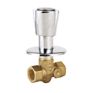 1/2"--3/4"  zinc alloy  handle with brass  valve body   concealed valve