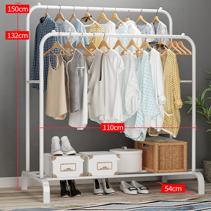 Wholesale clothes hanger stand For Hanging Your Coats Garment Stand Hanger factory iron clothes stand rack