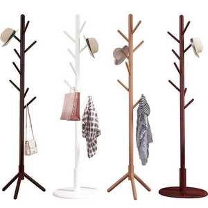 free standing traditional wooden coat rack stand umbrella stand solid wood coat  racks