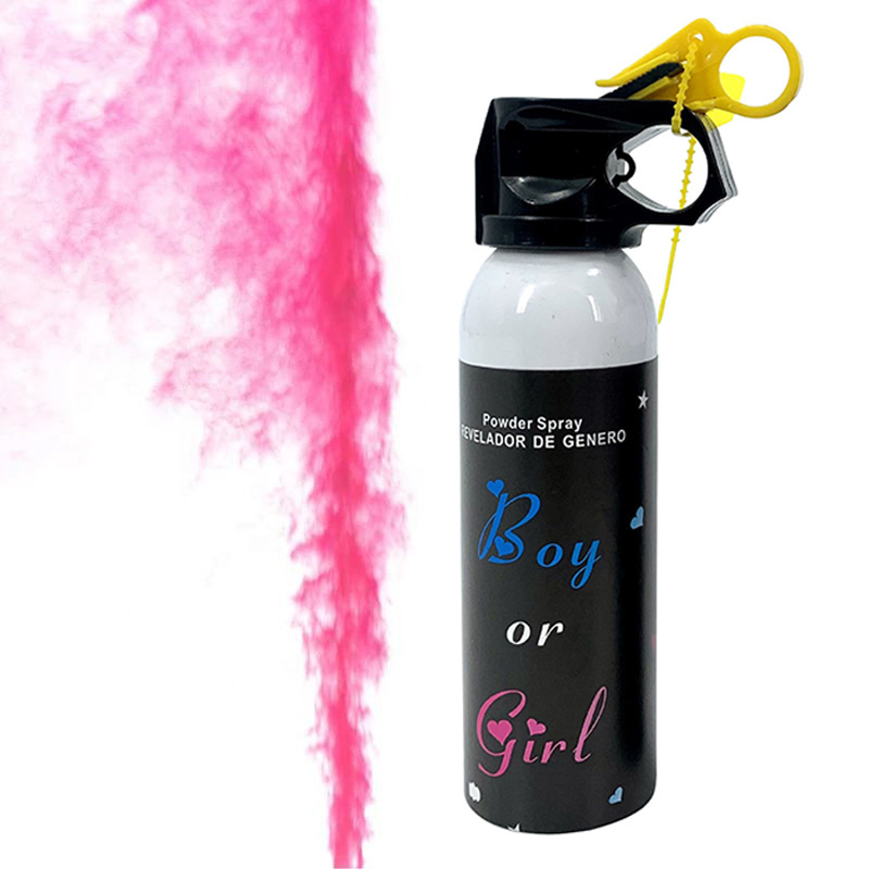 Custom Boy or Girl Gender Reveal Brandblusser Powder Smoke Blaster Spray Gender Reveal Fire Extinguisher