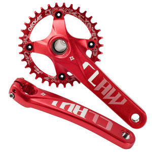 MTB Bike Crankset Aluminum Alloy With Bottom Bicycle Crankset MTB Crank Bike Accessories 170mm