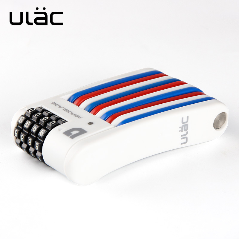 ULAC 4 Digit Combination Password bike Lock High Quality Folding lock Safety Lock For bicycle