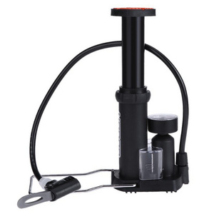 15.5CM Mini Bicycle Pump Portable Bicycle Floor Pump Pedal Bike Tire Inflator MTB Road Mini Cycling Air Pumps With piezometer