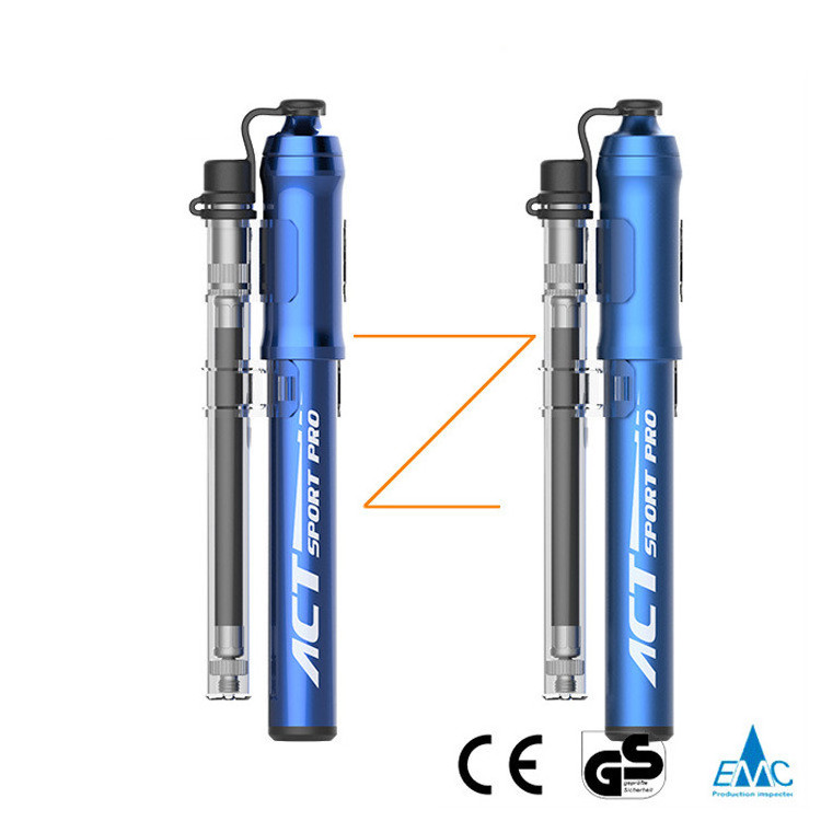 Mini Bicycle Pump 260 Psi High Pressure Bike Tyre Pump Inflator Nylon Ultralight Cycling Air Pump Bicycle Accessories