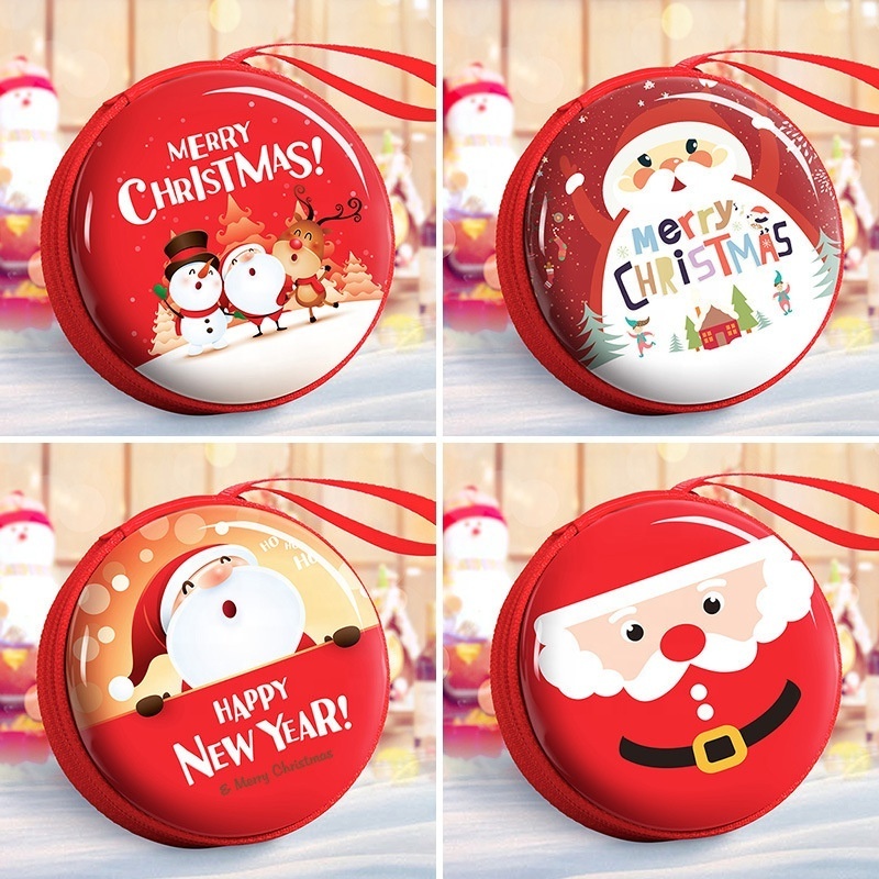 Money Change Purse Cute Festival Student Present Christmas Tree Ornaments Mini Coin Purse