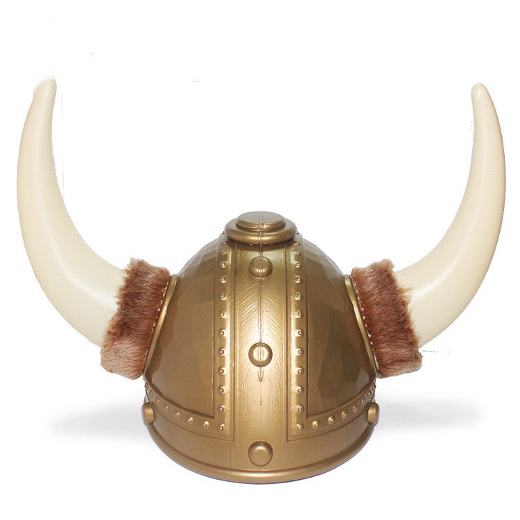 Huaqi VK41 roman warrior helmet viking helmet with horns viking helmet samurai armor