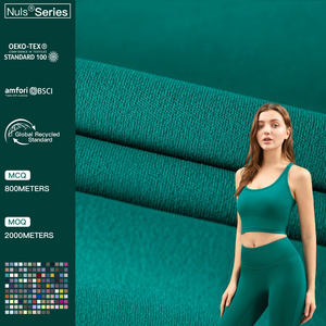 Free Sample Four Way Stretch 80 Nylon 20 Spandex Athletic Knit Fabric For Yoga Wears