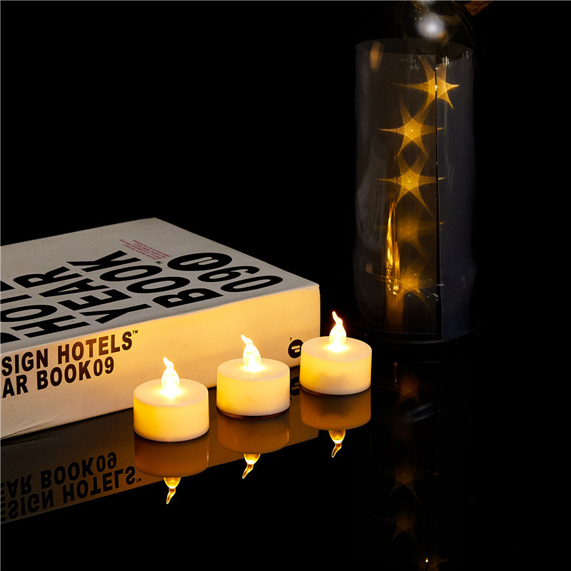 Factory Wholesale Led Tealight Set LED Plastic Velas Popular For Birthday Parties Weddings Candlelight Dinner Led Candle Lights