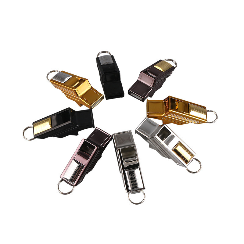 Professional whistle basketball soccer football Volleyball match emergency Gold Silver referee whistle