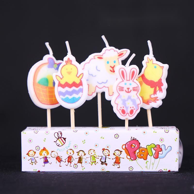 Party decoration cake decoration Cars dinosaurs balloons design cartoon candle  for party supplies birthday candles