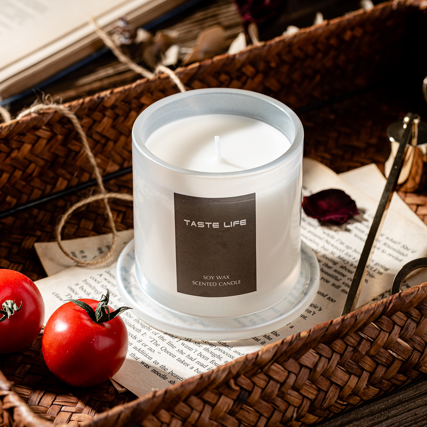 Private Label 100% Soy Wax 150g English Pear & Freesia Cologne Fragrance Scented Candle