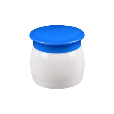 Factory Supply Contracted Design  Plain Mushroom Jar PP 20g Body Cream Jar Plastic Jars Face Cream