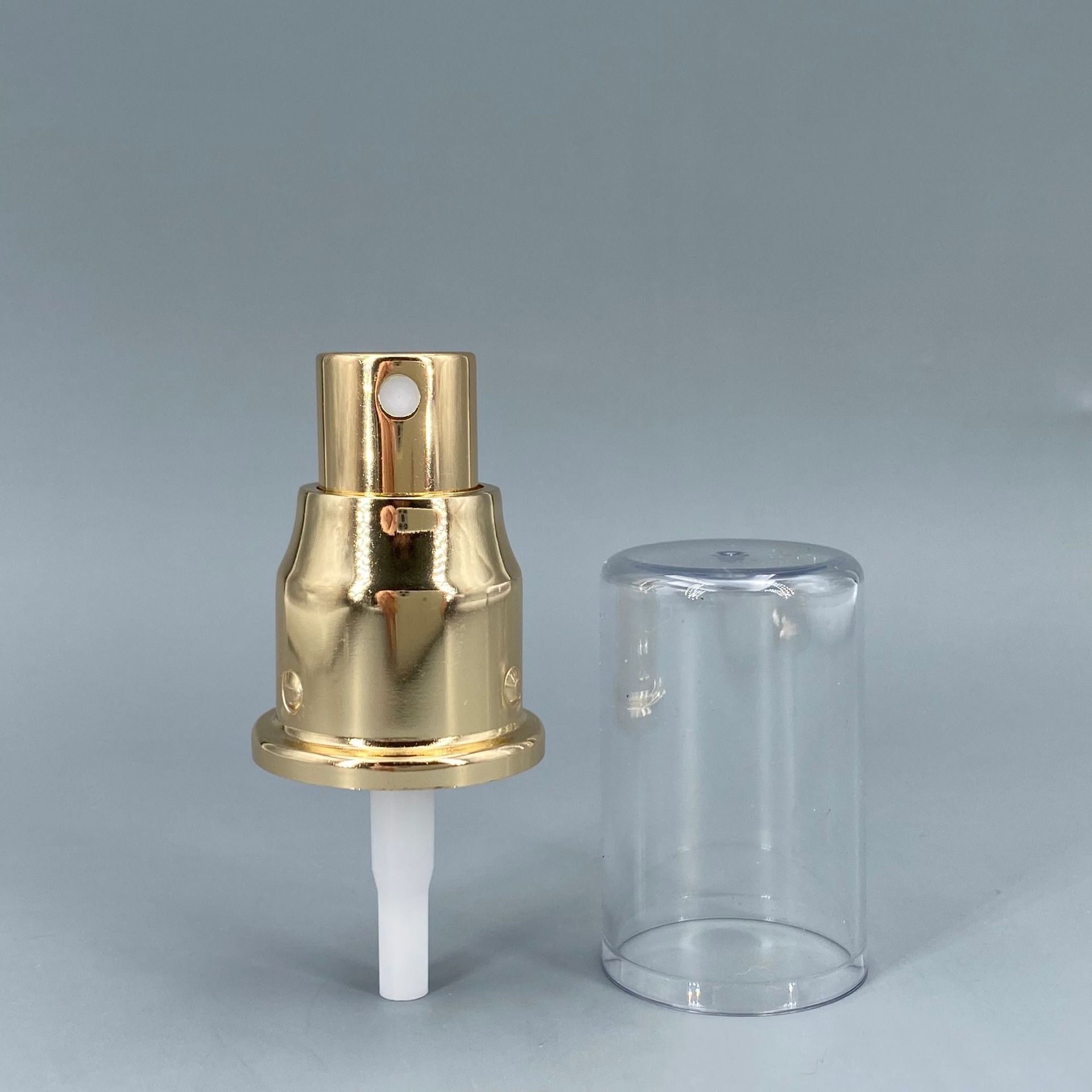 Wholesale Luxury Hot Sale UV Gold Craft Step Type 18/20/24/28 ABS CAP with Spray Bottles Fine Mist Fine Mist Spray