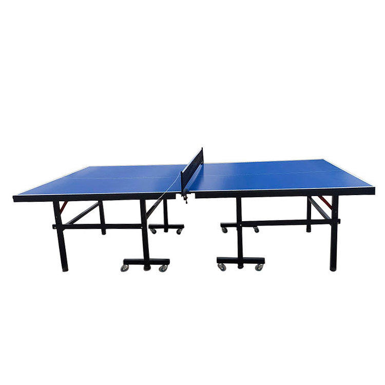 Table Ping-Pong Indoor household portable folding table with wheels standard table tennis