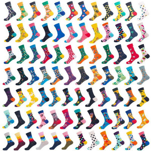 Factory Wholesale Custom logo OEM/ODM Fashion Socks Happy Socks