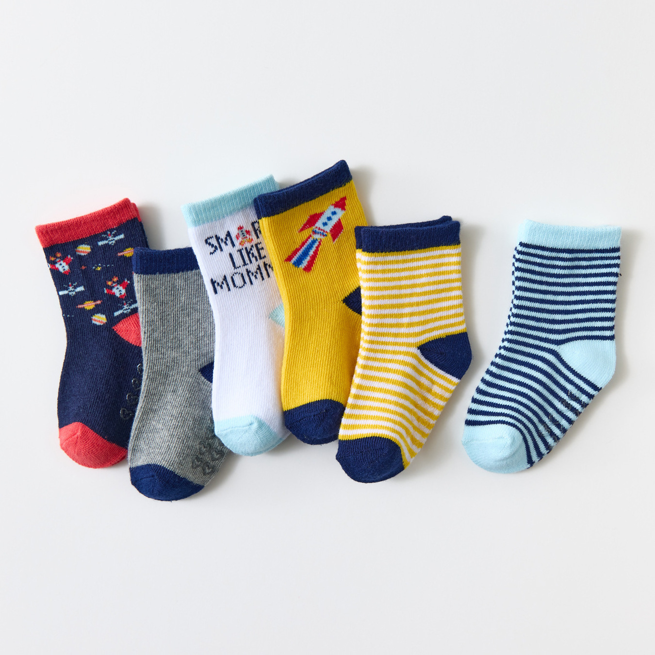 2022 Hot Sale Newborn Baby Socks Novelty Organic Cotton Popular Stripe Hosiery Children Socks