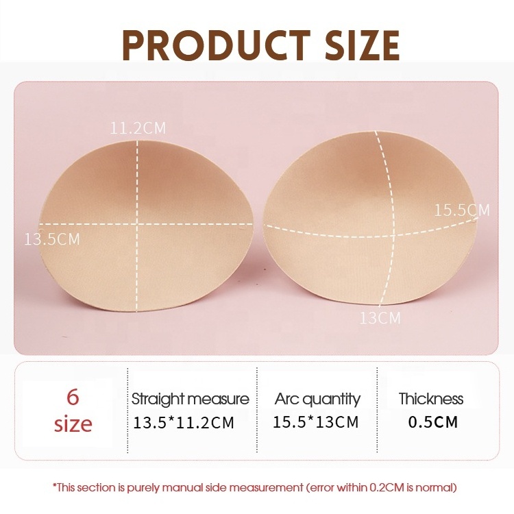 JINHONG  JH340 light weight reusable washable invisible seamless silicone nipple cover for women