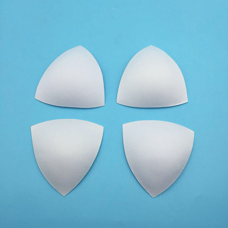 Hot Selling Woman Small Triangle Swimwear Bra Cup Sport Accessories Foam Bra Pads