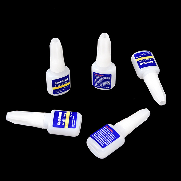 Nail art tools rhinestone glue 10g acrylic false nail glue super strong liquid nail tip glue