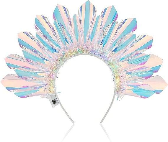 Hot sale Headband LED Flash Glowing Hair Band Laser Hair Hoop Tiara Luminous Headband Nightclub Party Festival Costume