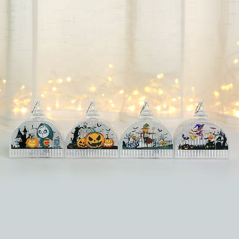 Halloween Lantern Children Carry Halloween Decorations Light Up Props Party Hanging Decorations