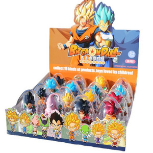 16 Pcs/Set 6.5cm Dragon Balls Figure Son Goku Broli Buu 8cm Gashapon Collection 16 Items Super Saiyan Mini Dolls Gifts