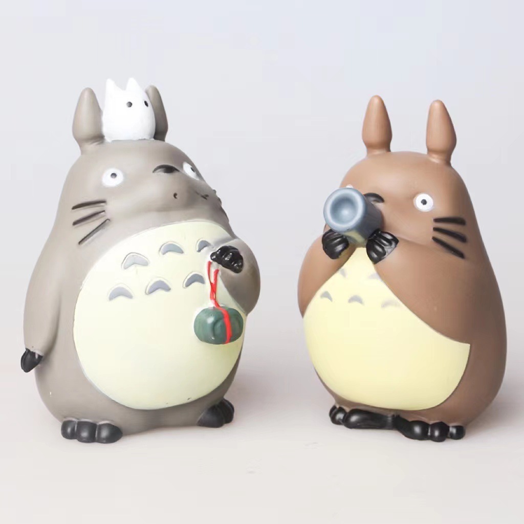 5 pcs/set Cartoon Car Toy Ornament Miyazaki My Neighbor Totoro Aute Anime Action Figure