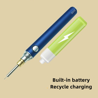 Upgraded USB Charging Thread Burning Pen Braided Thread Head Leather Sewing  Quick Hot Welding Wax Portable Pen