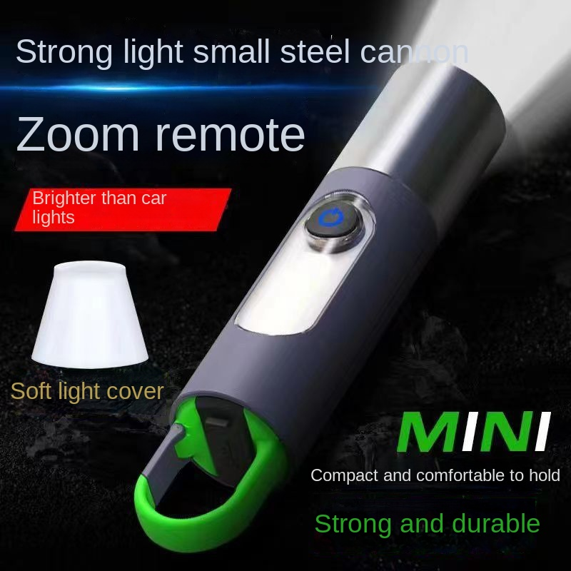 Customizable Torch Brightest Led Linterna Flashlight Magnetism Rechargeable Handheld Mini Zoom Flashlights Torches Camping 50 15