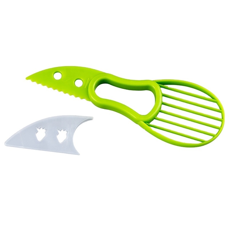 Multifunction Convenience Kitchen Cutting Tools Avocado Cutter 3-In-1 Avocado Slicer Shea Corer