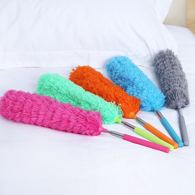 Soft Microfiber Dust Brush Does Not Lose Hair Static Anti-Dust Brush for Home Air Conditioning Car Furniture Cleaning 1Pcs