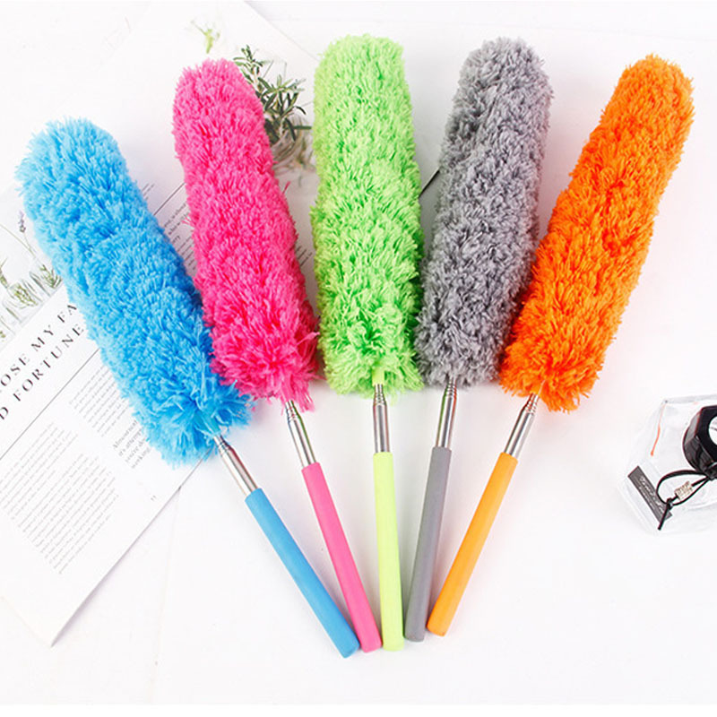 Soft Microfiber Dust Brush Does Not Lose Hair Static Anti-Dust Brush for Home Air Conditioning Car Furniture Cleaning 1Pcs