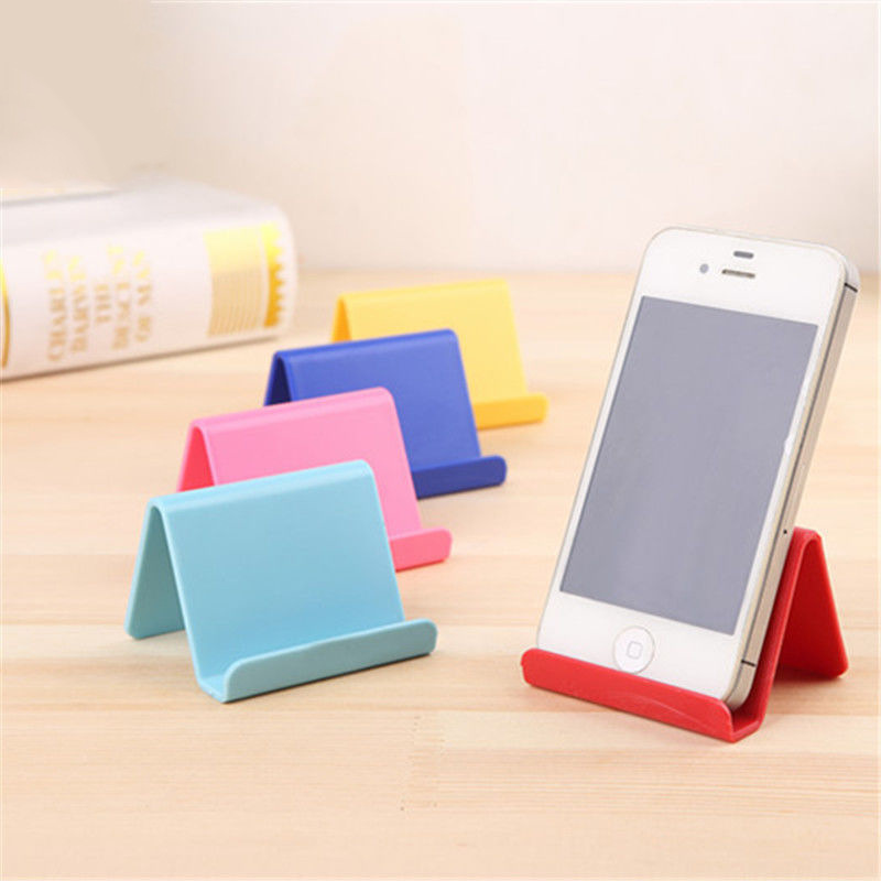 Wholesale Universal Mobile Phone Accessories Portable Mini Desktop Stand Table Phone Holder For iPhone Samsung Xiaomi Huawei