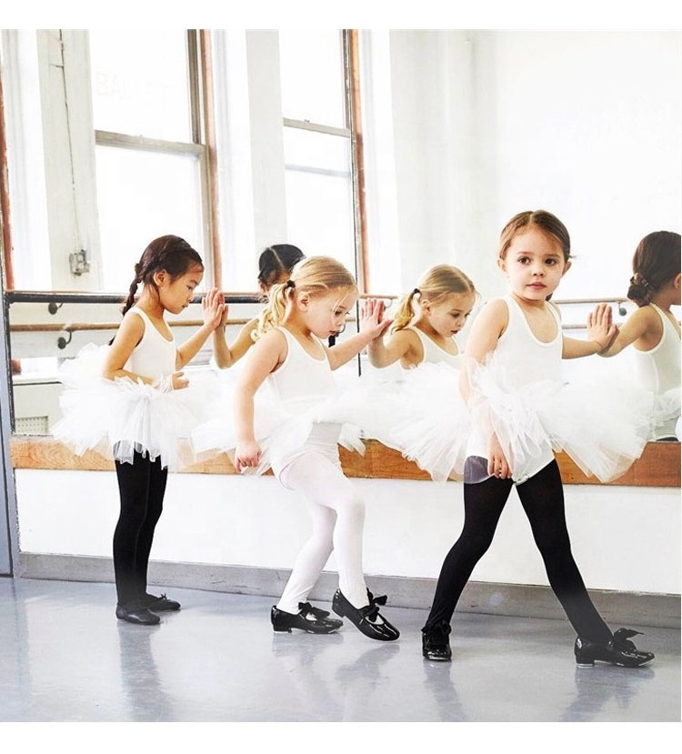 New Arrival Kids Ballet Dancing Clothing Tulle Skirt Woman Soft Swan Dance Training Suit Tutu Skirts Ropa De Ballet