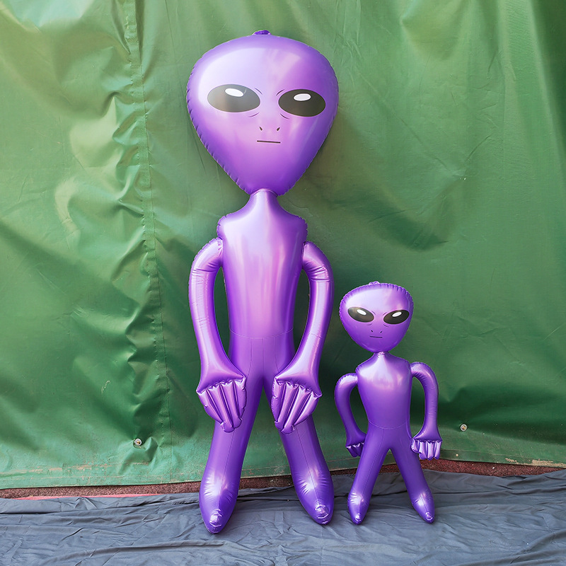 Hot Sale 170 cm Inflatable Alien Toys for Children Boys Party Decorations Inflated Large Doll Kids Funny Inflate Alien Balloons