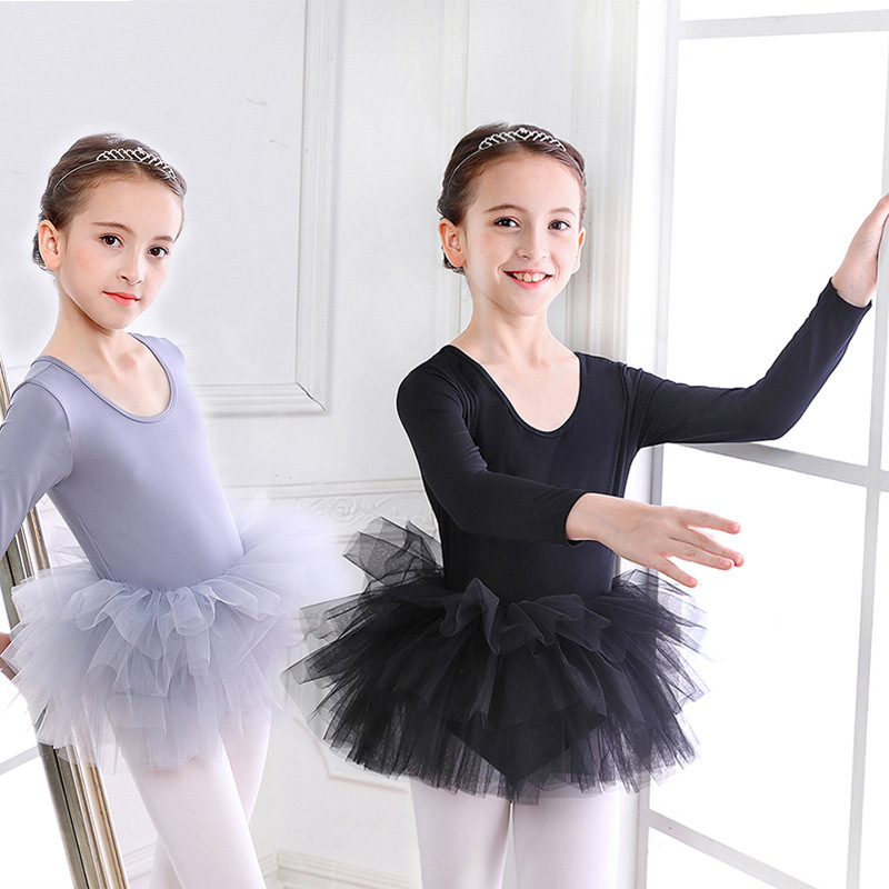 New Arrival Kids Ballet Dancing Clothing Tulle Skirt Woman Soft Swan Dance Training Suit Tutu Skirts Ropa De Ballet