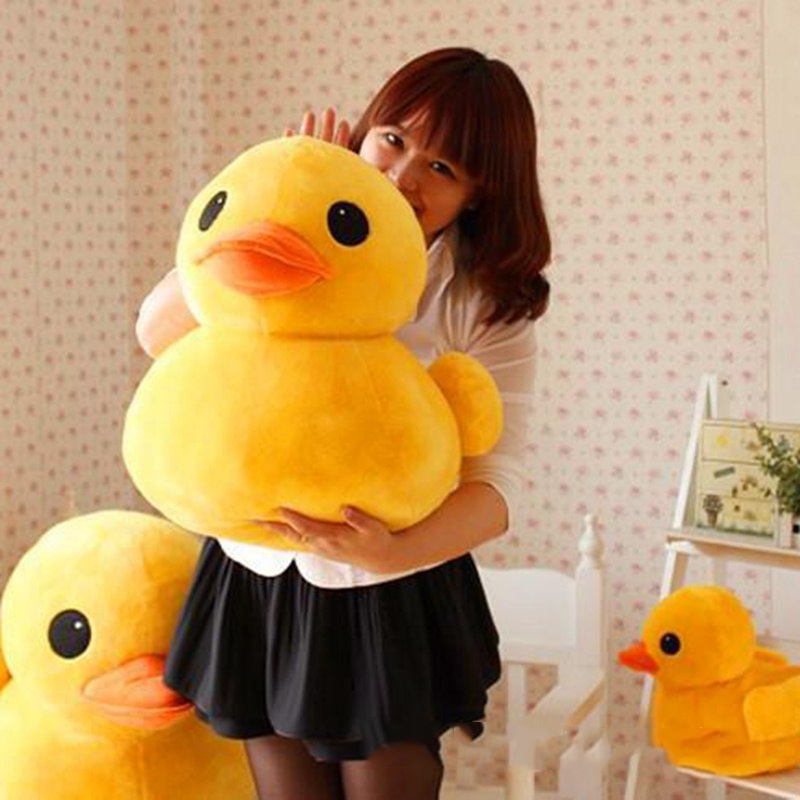 Hot New Products Duck Plush Toys Yellow Duck Stuffed Plush Pillow Animal Dolls Super Soft Huggable Toy  Gift For Children